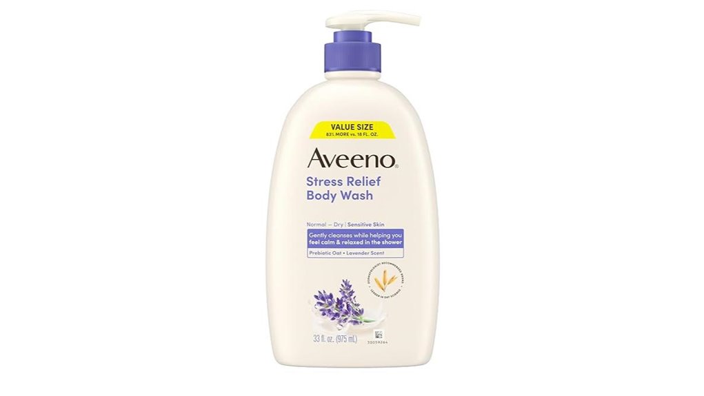 aveeno lavender stress relief body