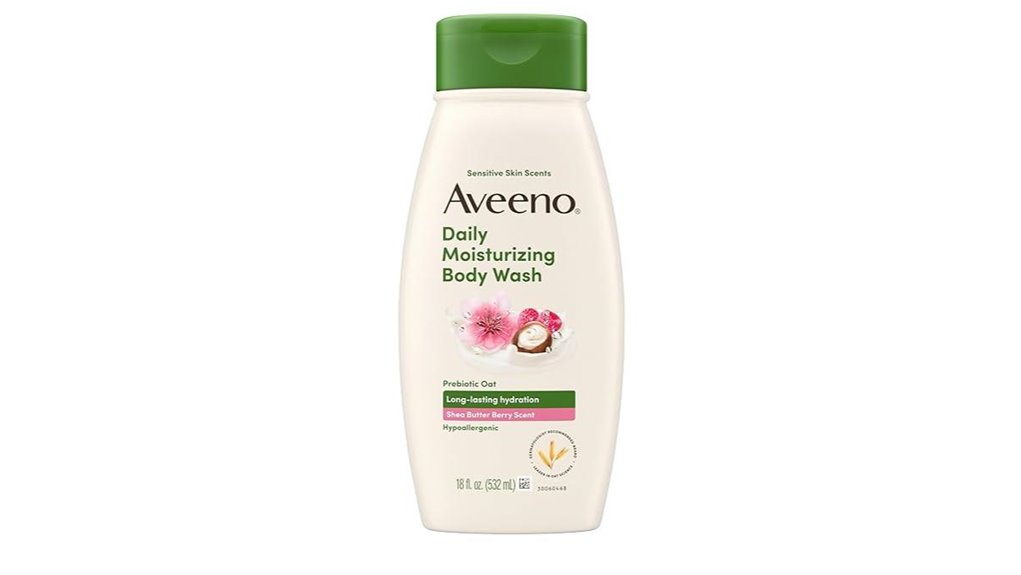 aveeno shea and oats bodywash