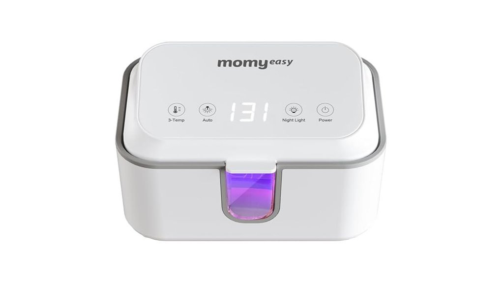 baby wipe warmer with nightlight