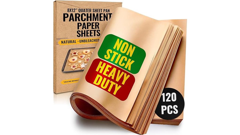 baker s 8x12 parchment sheets