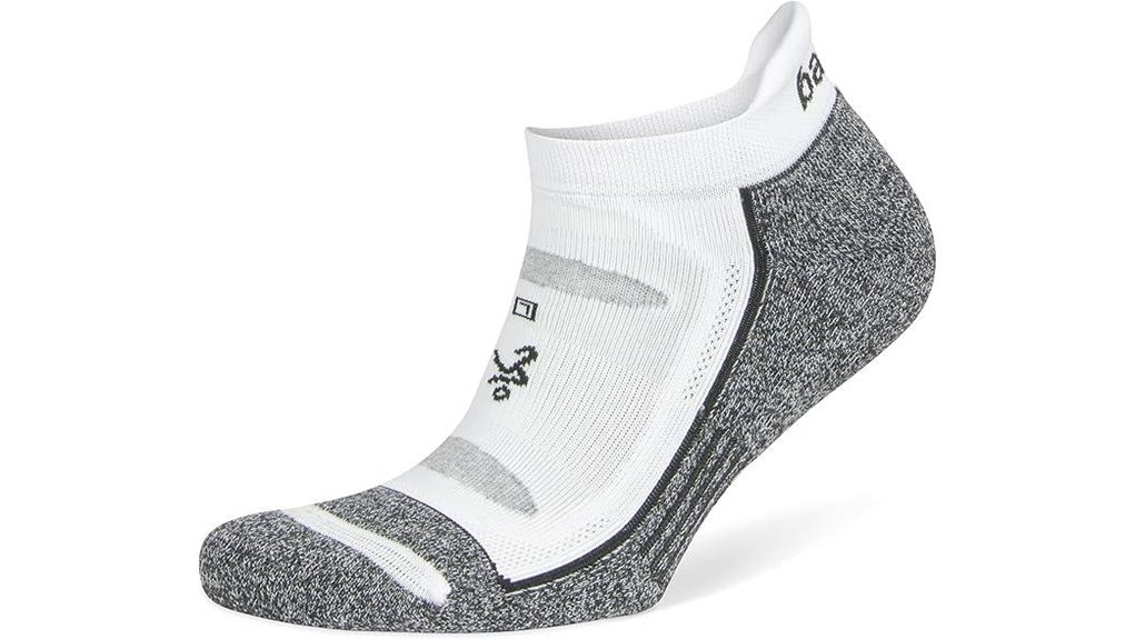 balega large blister resistant no show