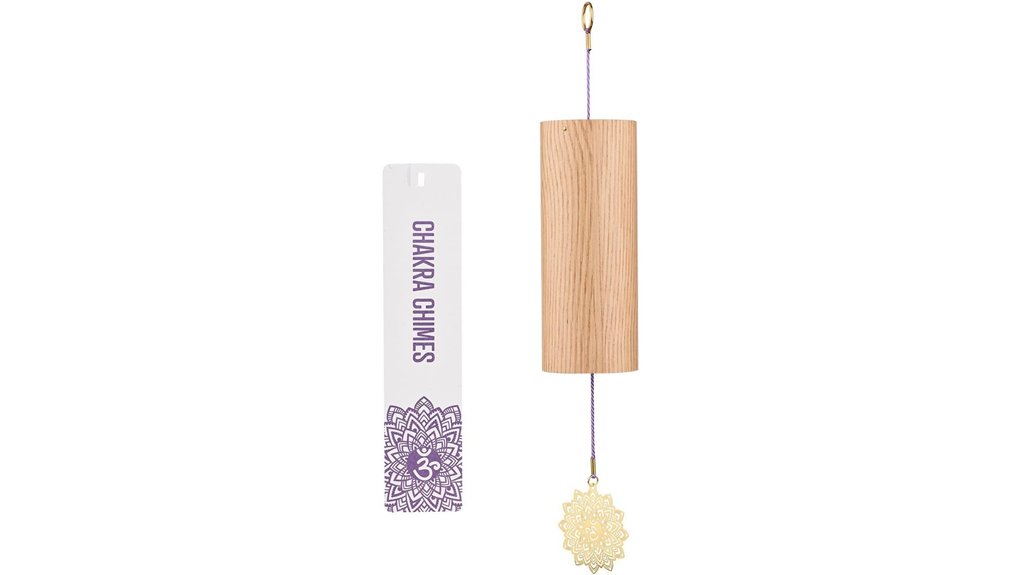 bamboo chakra meditation windchime