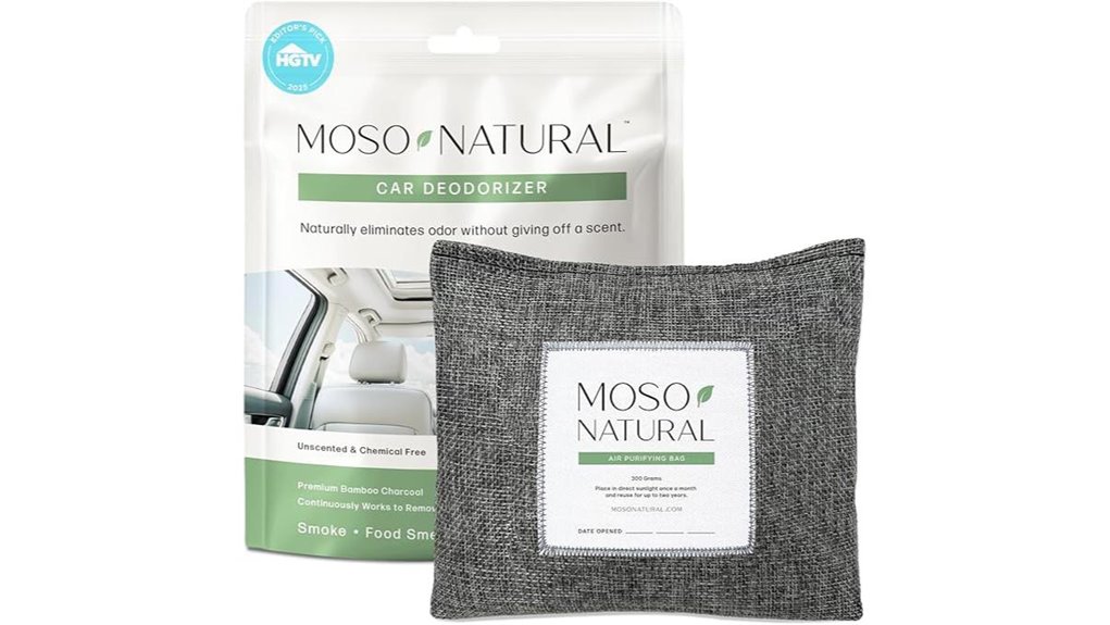 bamboo charcoal car deodorizer bag