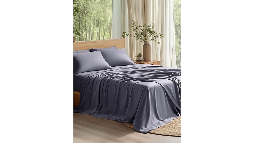 bamboo rayon cooling queen sheets