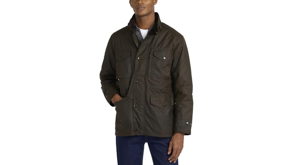 barbour men s waxed jacket