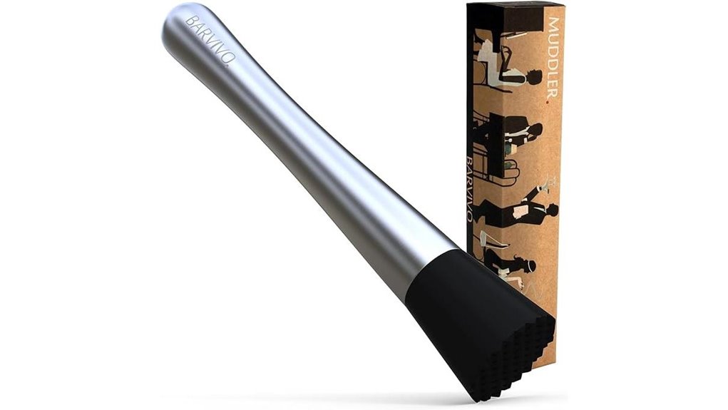 barvivo 8 inch stainless muddler