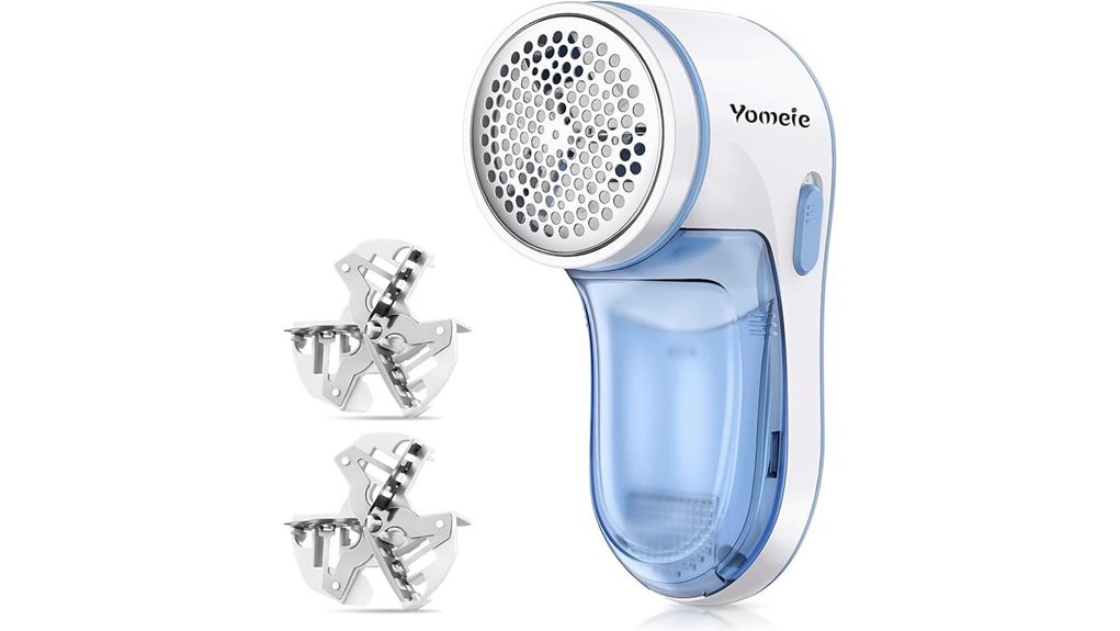 battery operated electric lint shaver