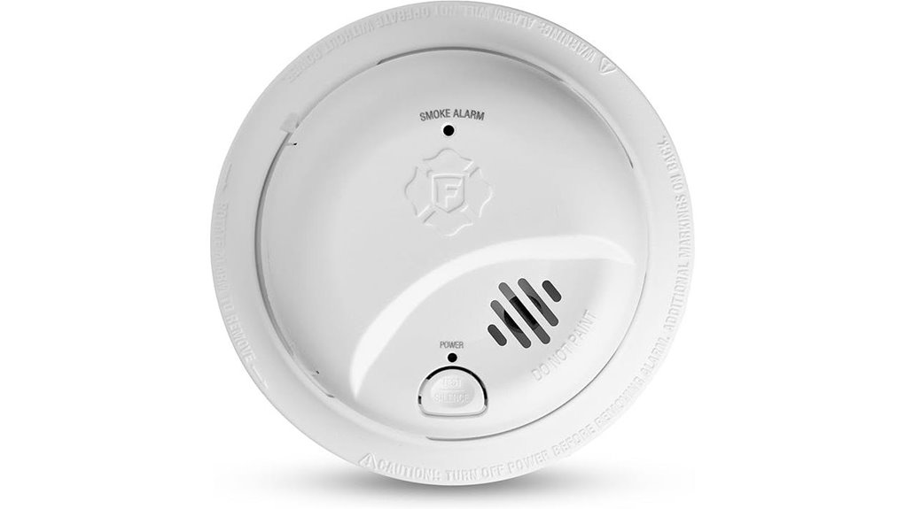 battery operated first alert smoke alarm