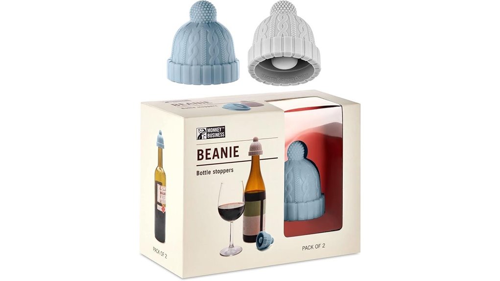 beanie silicone bottle stoppers