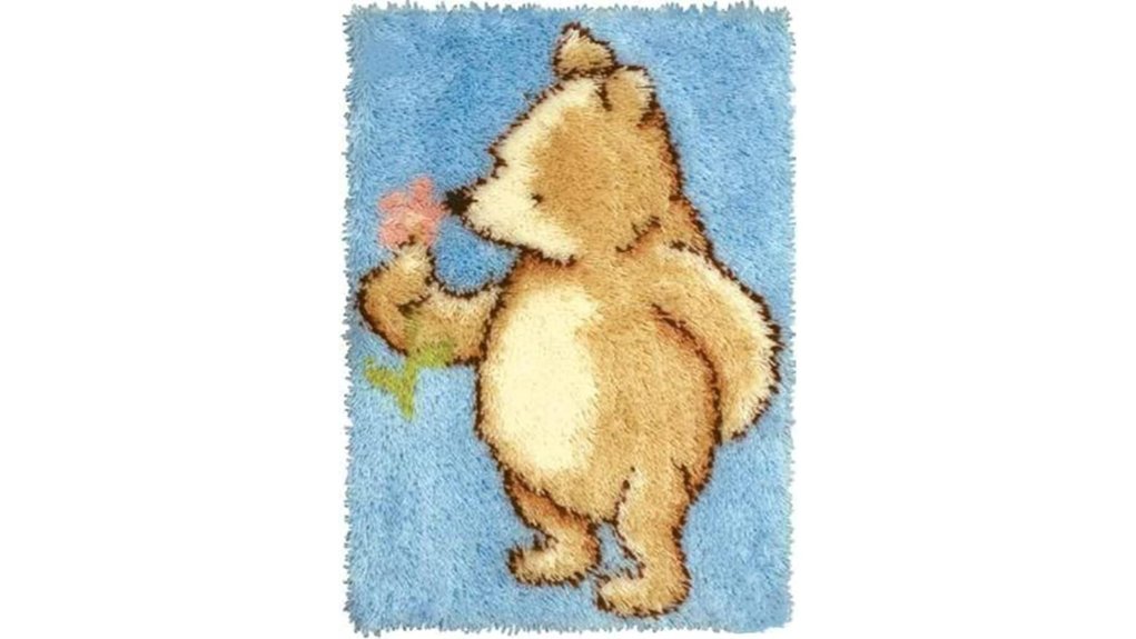 bear rug hooking kit