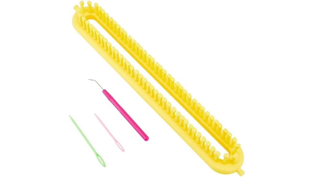 beginner rectangular knitting loom set