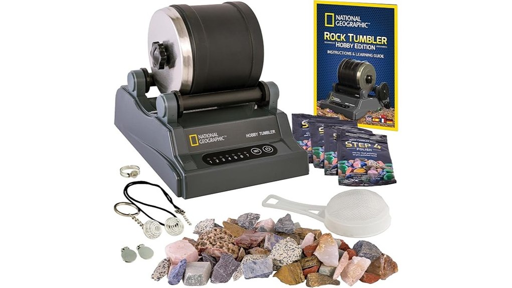 beginner rock tumbling kit