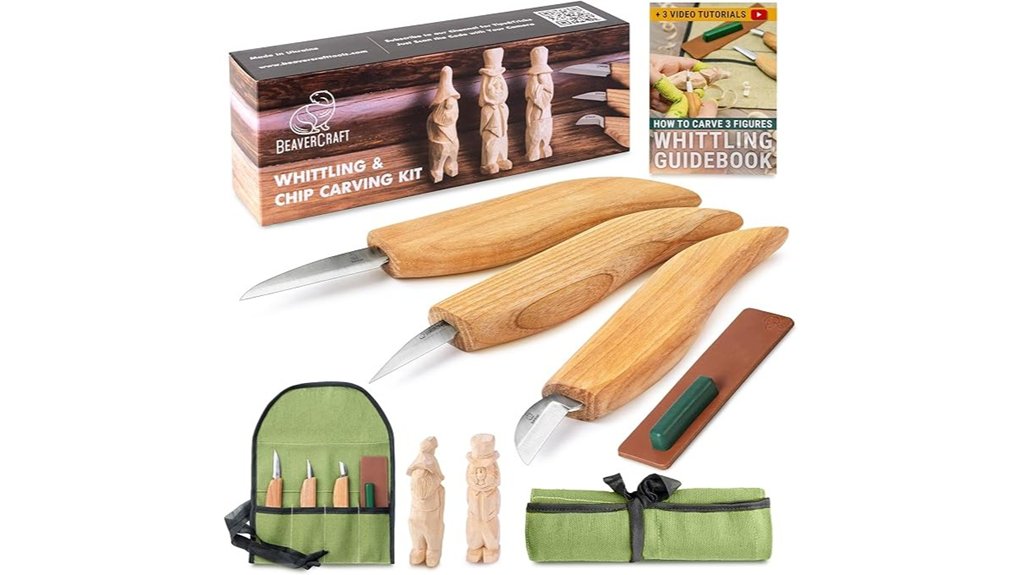 beginner s beavercraft wood carving kit