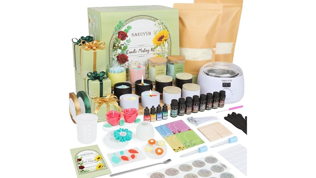 beginner soy candle making kit