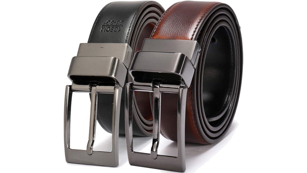 beltox reversible 1 25 inch leather