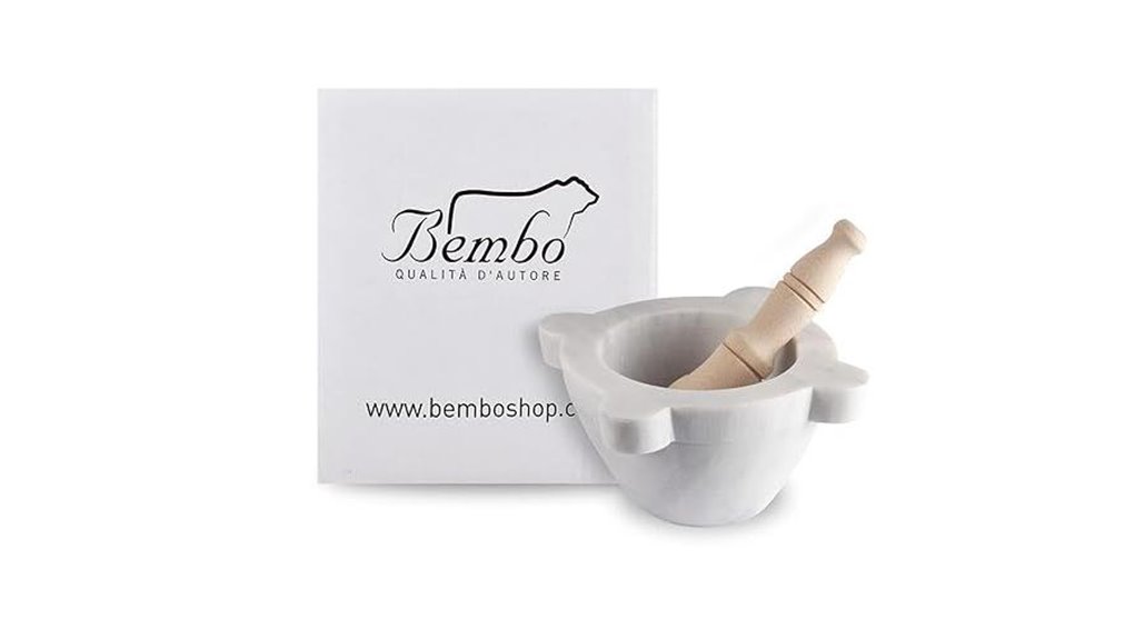 bembo carrara marble mortar