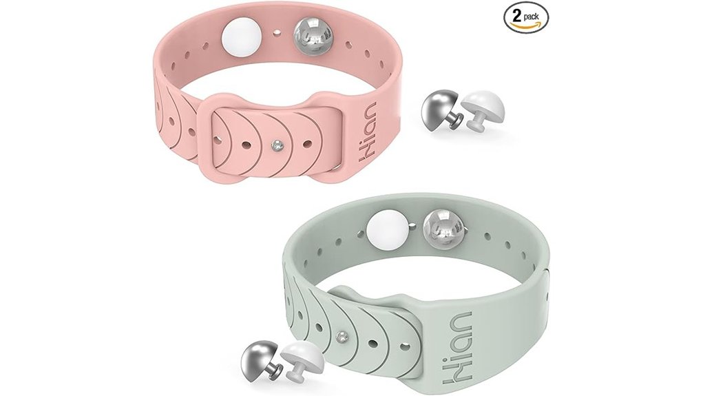 beryl pink motion wristbands
