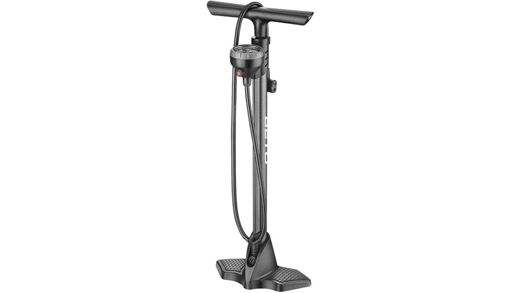 beto portable bicycle floor pump