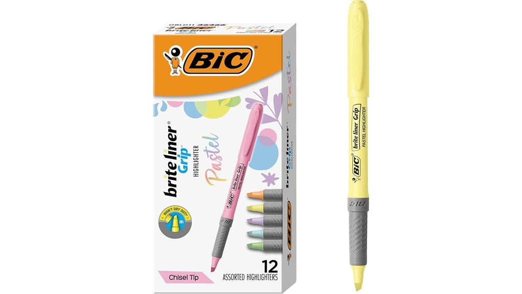 bic brite liner pastel highlighters