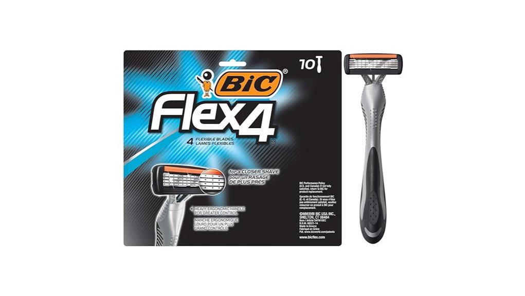 bic flex 4 sensitive razors