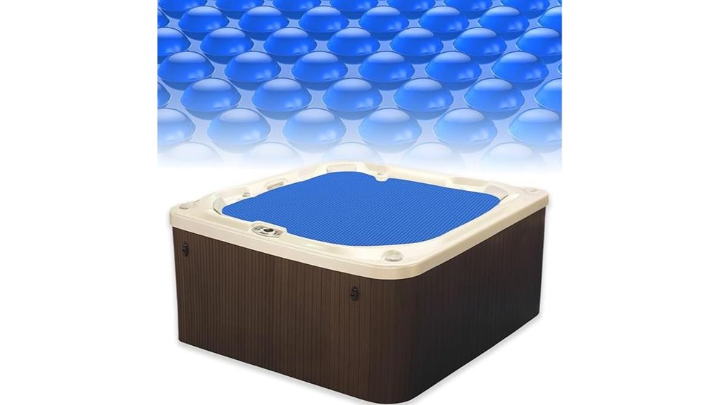 bigxwell 6x6ft 16 mil solar hottubcover