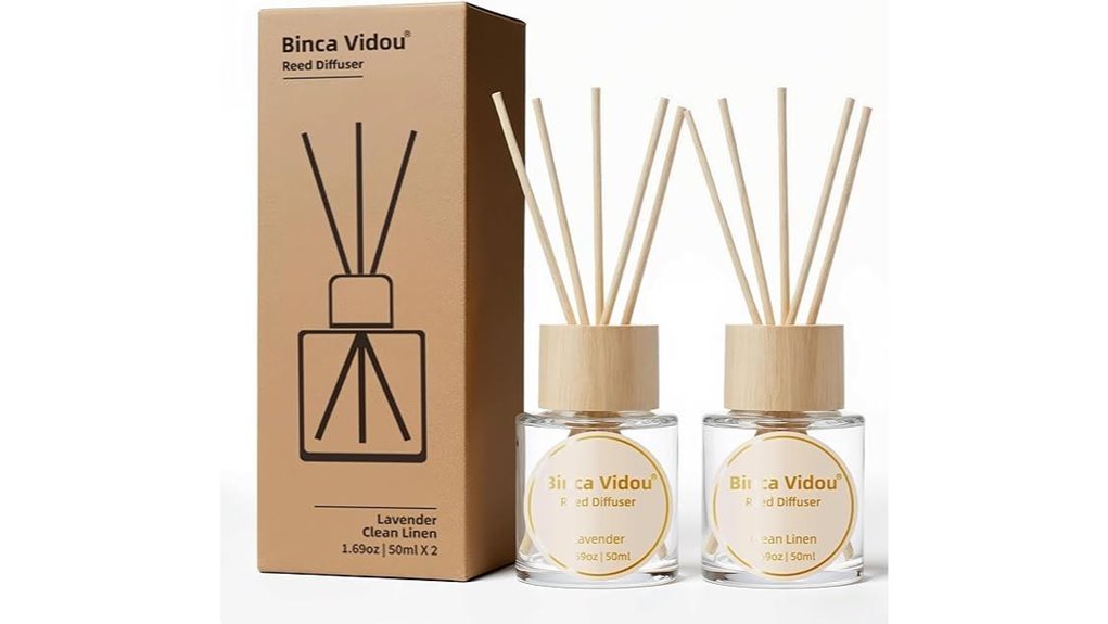 binca vidou lavender linen reed