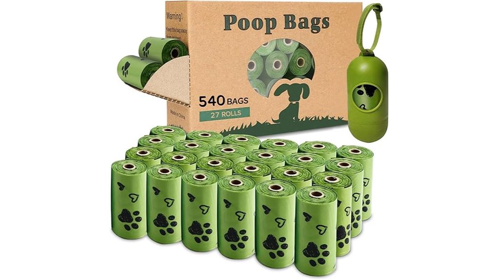 biodegradable dog poop bags