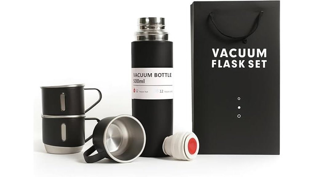 black 17oz stainless vacuum