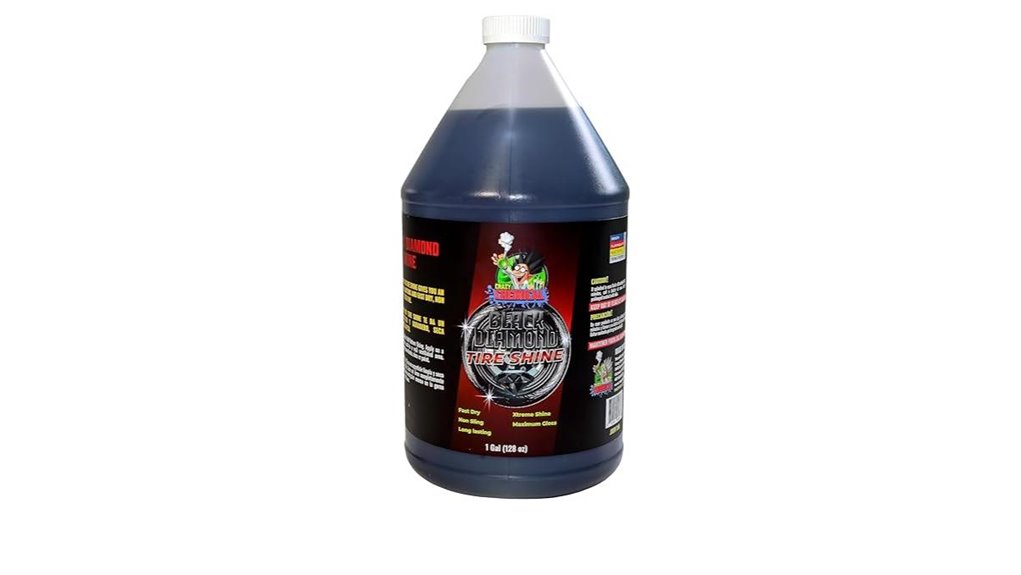 black diamond tire shine