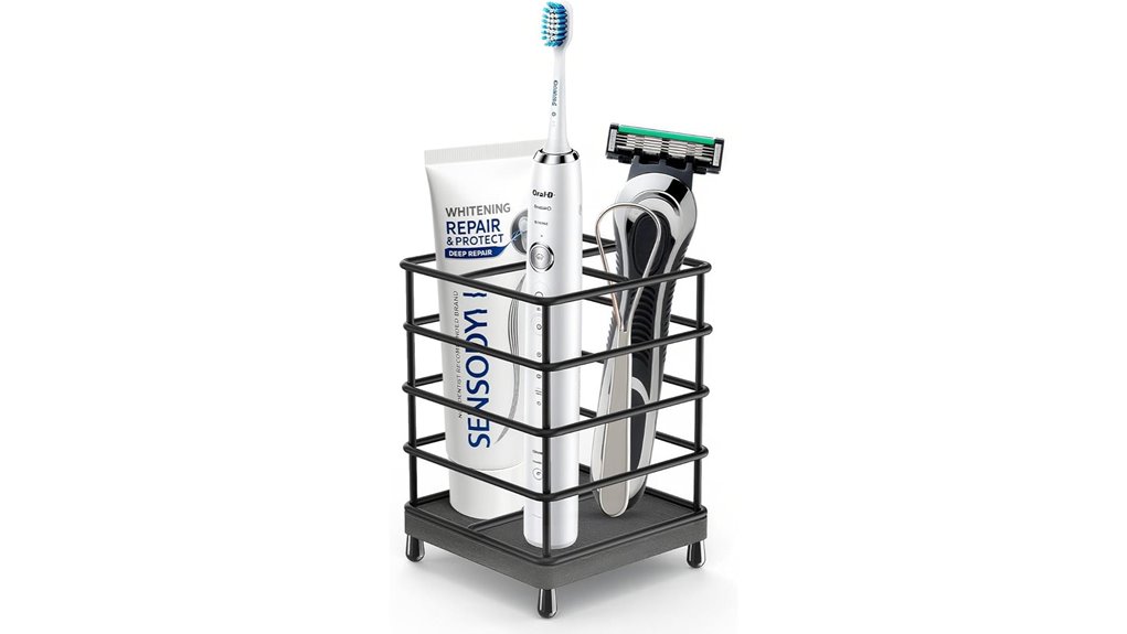 black diatomite bathroom organizer