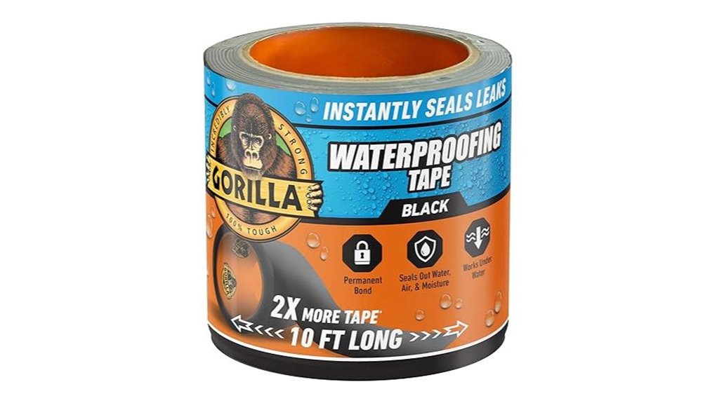 black gorilla waterproof patch tape