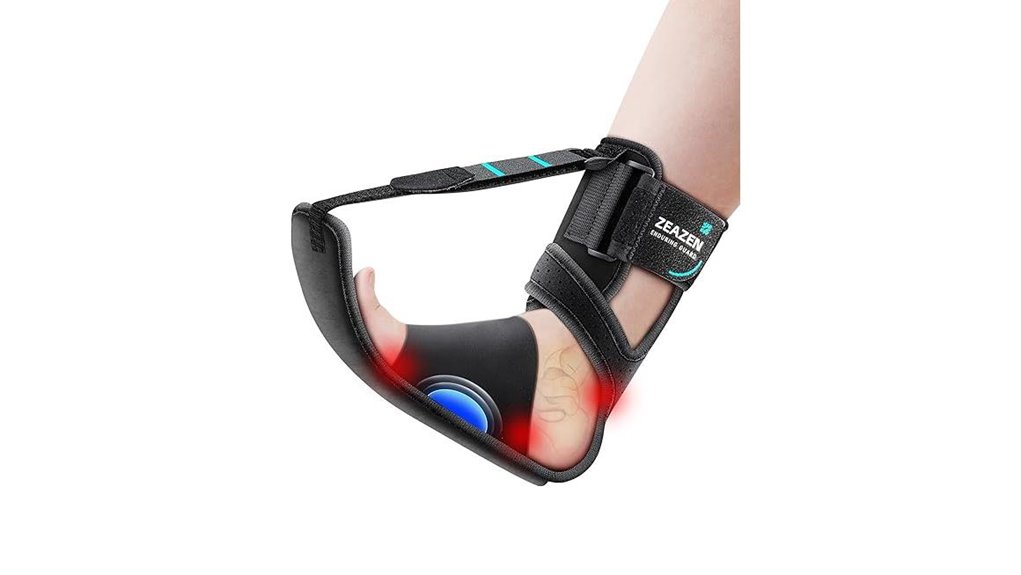 black large plantar night splint