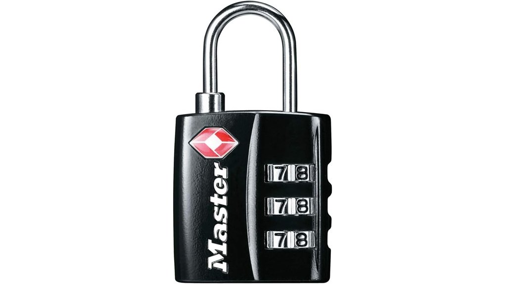 black master tsa approved luggage lock