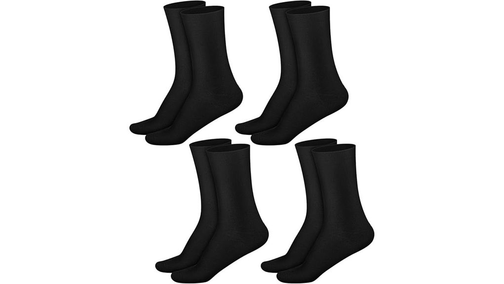 black merino wool liner socks