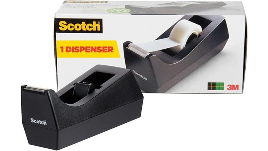black scotch c 38 weighted desk tape