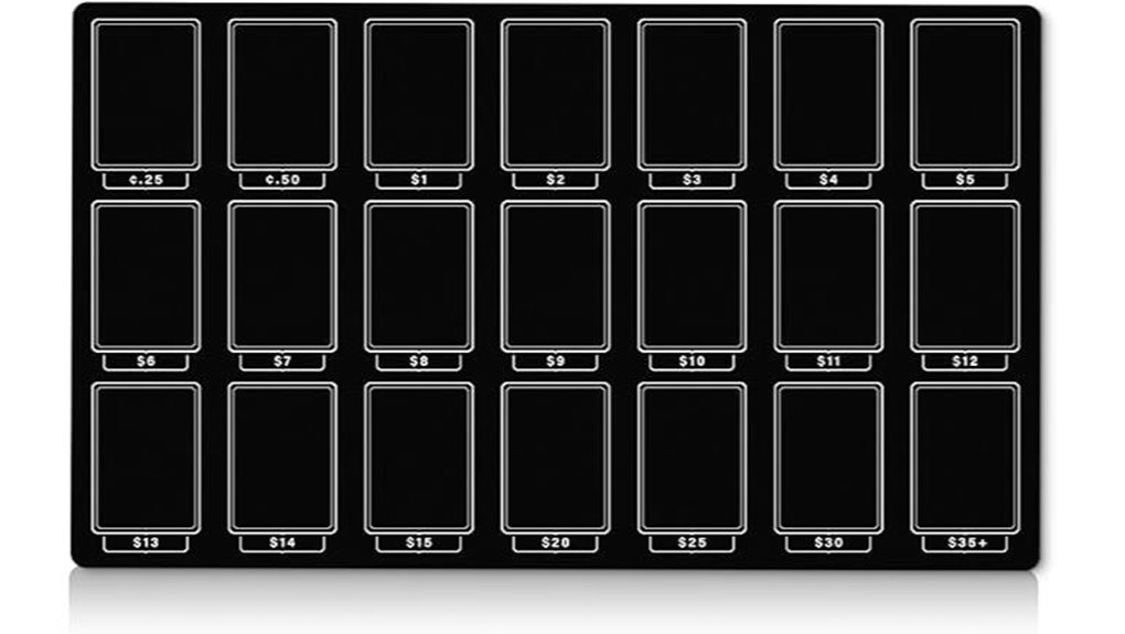 black tcg playmat for vendors