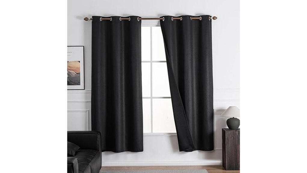 blackout thermal grommet curtains