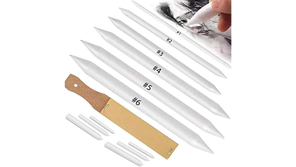 blending stumps and tortillons