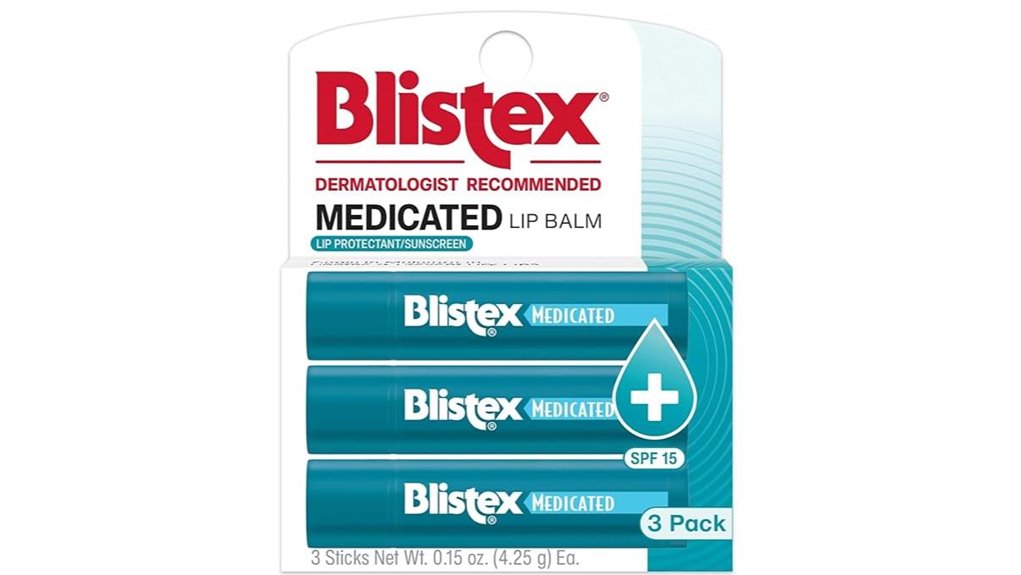 blistex medicated spf 15