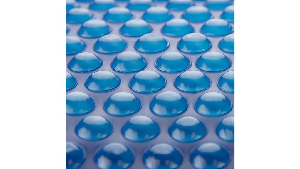 blue 16x32ft rectangular solar poolcover