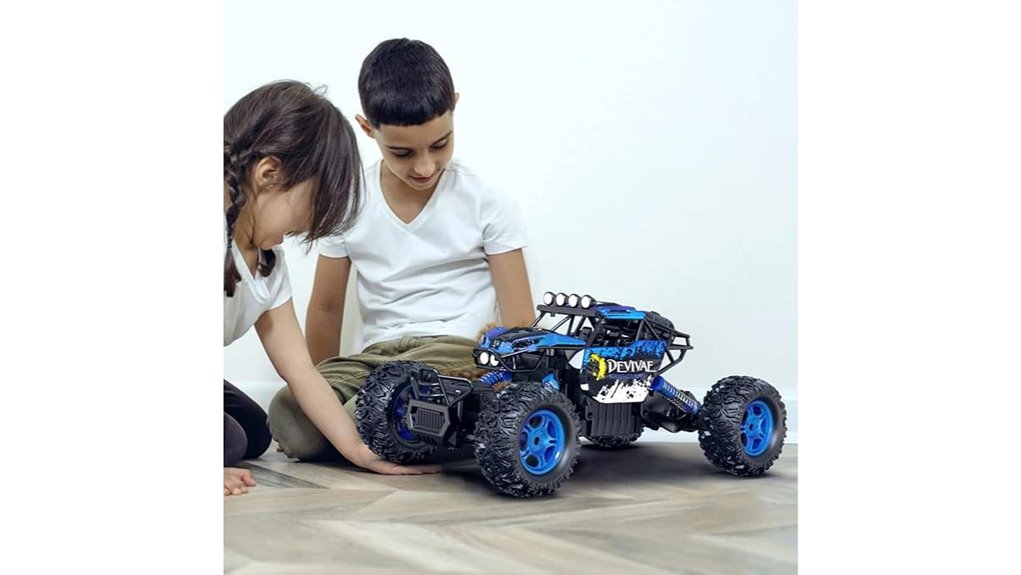 blue 1 12 4wd monster truck