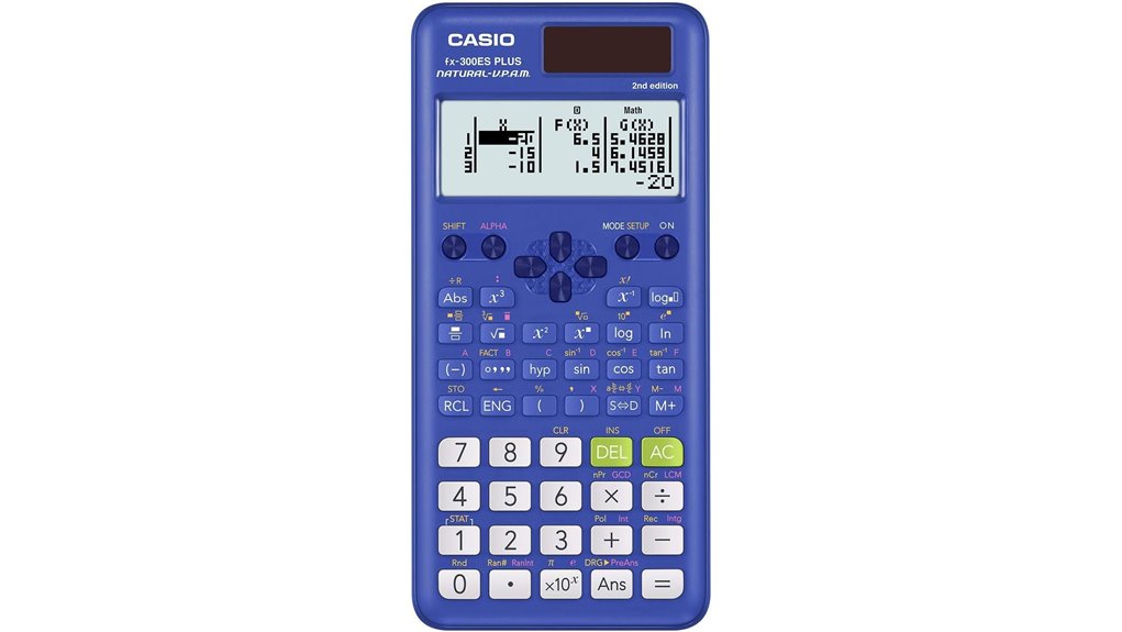 blue casio fx 300es plus