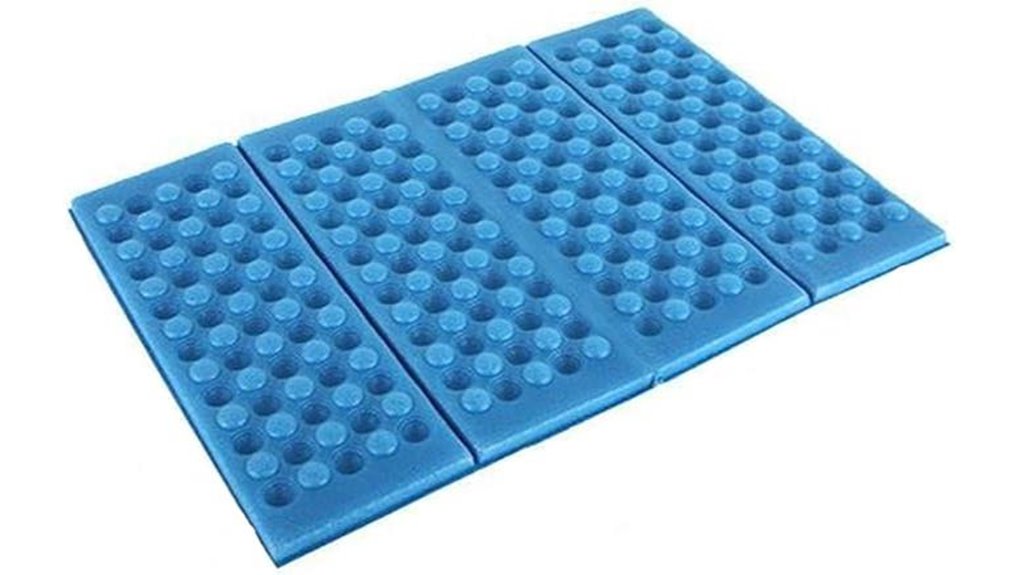 blue foldable waterproof foam cushion