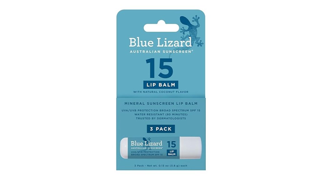 blue lizard spf15 lip balm