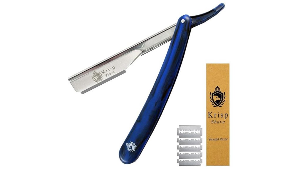 blue marble shavette razor kit