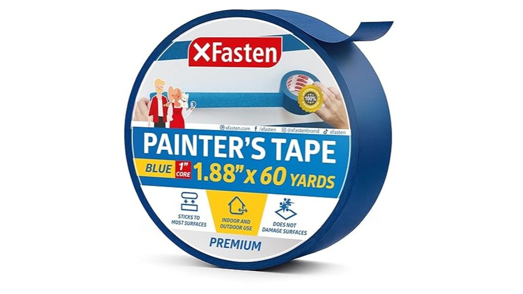 blue painter s tape 1 88 x60yd