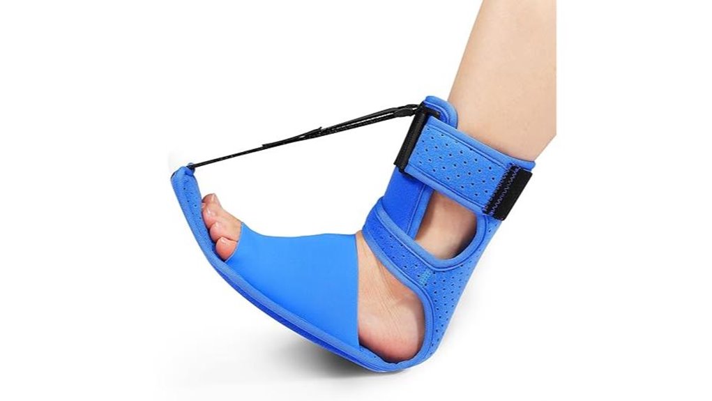 blue plantar fasciitis night splint