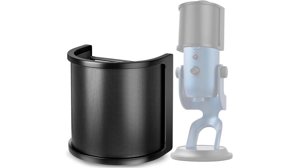 blue yeti 3 layer popfilter