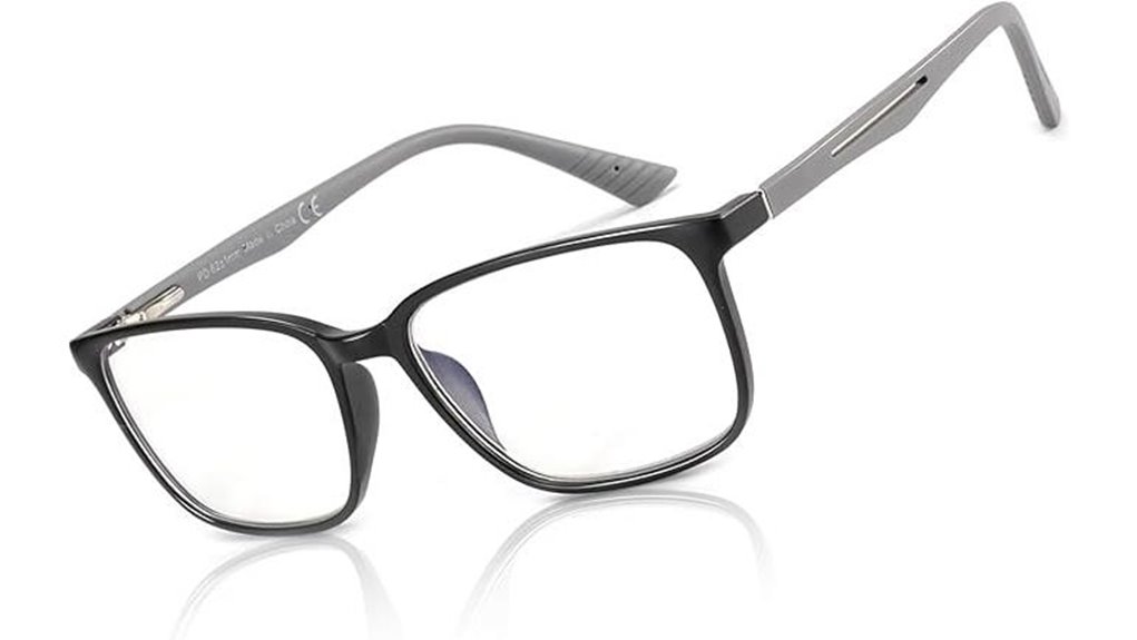 bluemoky men s blue light reading glasses