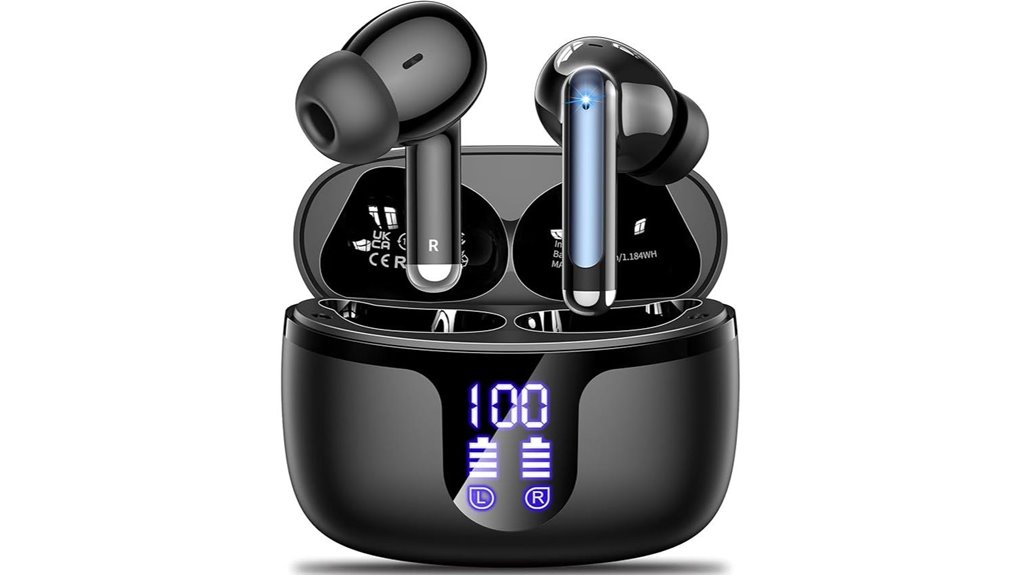 bluetooth 5 4 enc microphone earbuds